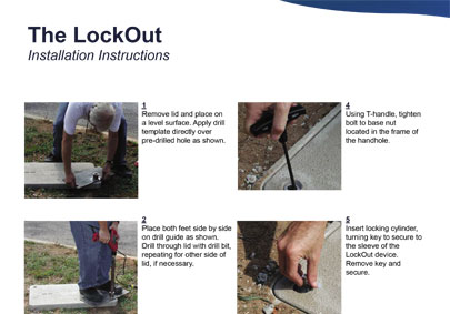 LockOut Installation Instructions with Screw on Cap (PDF)